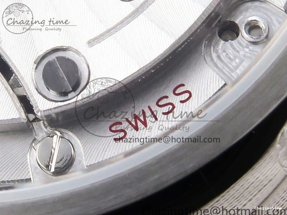 0215 Tailored De Ville Date SS MKF 1:1 Best Edition Dark Gray Dial Roman Marker on Black Leather Strap A 7740